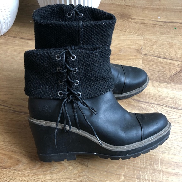 🖤HP🖤 Timberland Kellis Wedge Fold-Down Boot - Picture 2 of 8